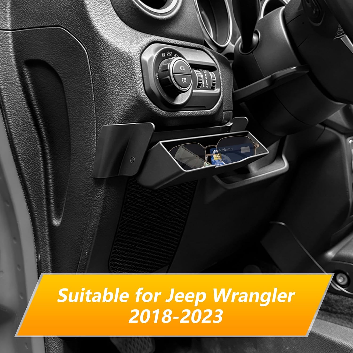 Jeep Wrangler Sunglass Holder for Car, Car Accessories Visor Glasses Holder