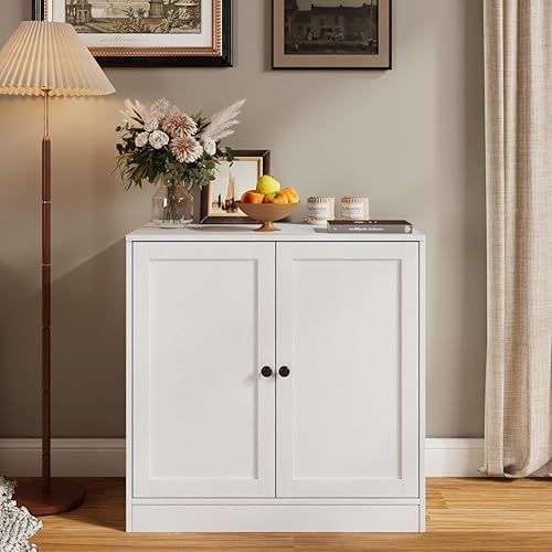 Miniatura 14 de TUSY Armario modular de almacenamiento de 31.5 pulgadas, 4 estilos, moderno juego de soporte de TV para sala de estar, aparador con cajón, armarios