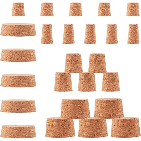 Lot De 30 Bouchons De Bouteille De Vin Naturels, Bouchons De