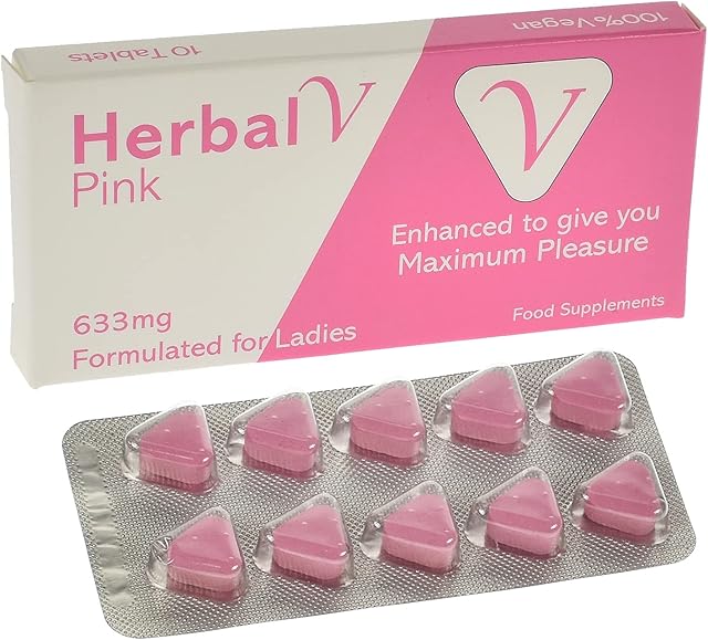 10 x 633mg Herbal Supplement Pills for Women High Strength Performance Powerful Fast Acting Long Lasting Results Enhancing Female Libido Booster Tablets | UK Made