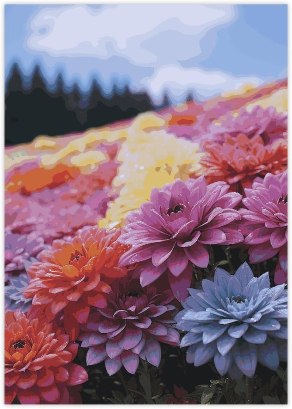 Cute Stickers Waterproof Funny Red Rose Wine Glass and Candle Stickers for Water Bottles Laptop Decor