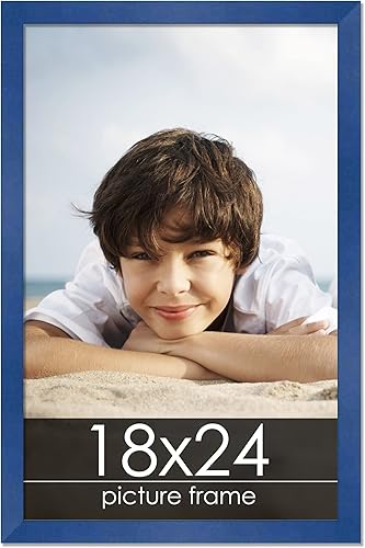 Poster Palooza 18x24 Contemporary Complete Wood Picture Frame with UV Acrylic, Foam Board Backing, & Hardware Poster Palooza 18x24 Contemporary Complete Wood Picture Frame with UV Acrylic, Foam Board Backing, & Hardware