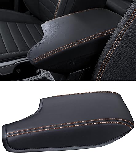Funda protectora para reposabrazos de consola central para Subaru 2018-2023 Crosstrek e Impreza 2017-2023, funda protectora de piel sintética,