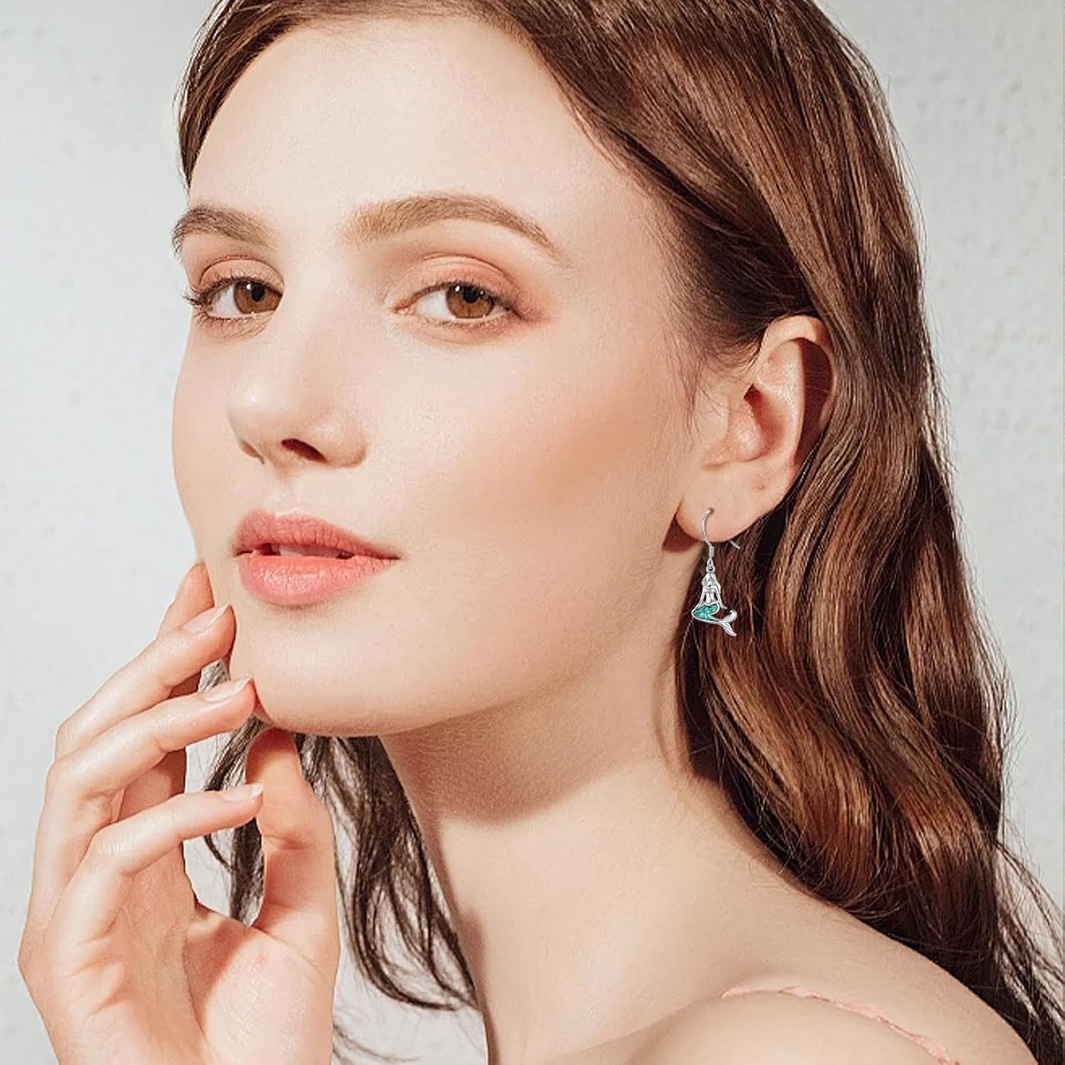 Ocean Earrings 925 Sterling Silver Turquoise Sea Animal Dangle Drop Earrings Beach Themed Jewelry Gifts for Women Girls - Image 4