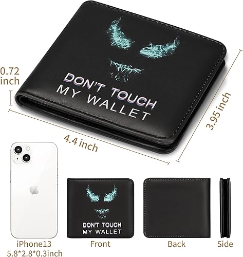 Miniatura 4 de Cartera genial para niños adolescentes Bistup, Monster, Lindo