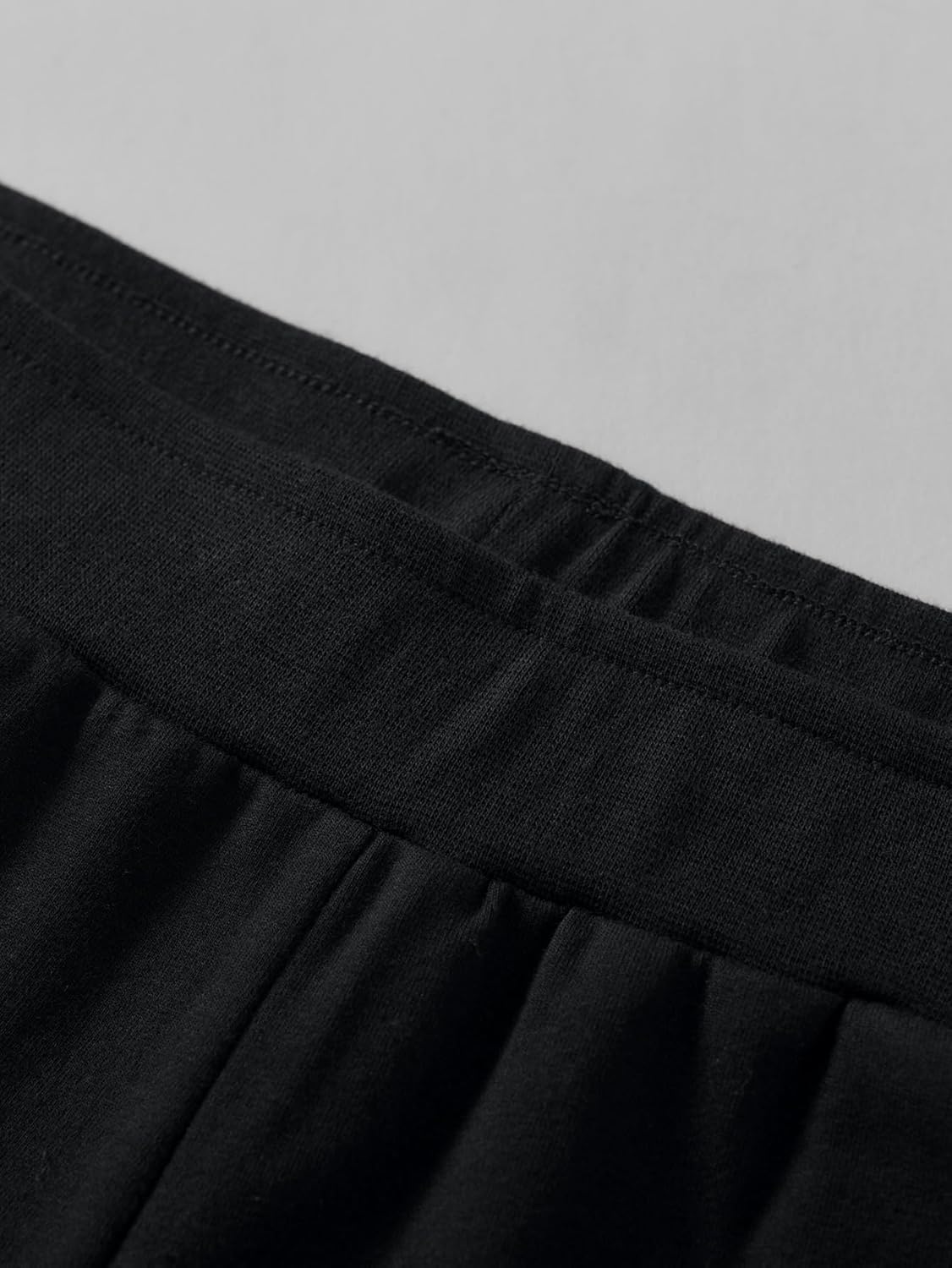 Weintee Women's Petite Elastic Waist Wide Leg Pants Petite Length - Image 5