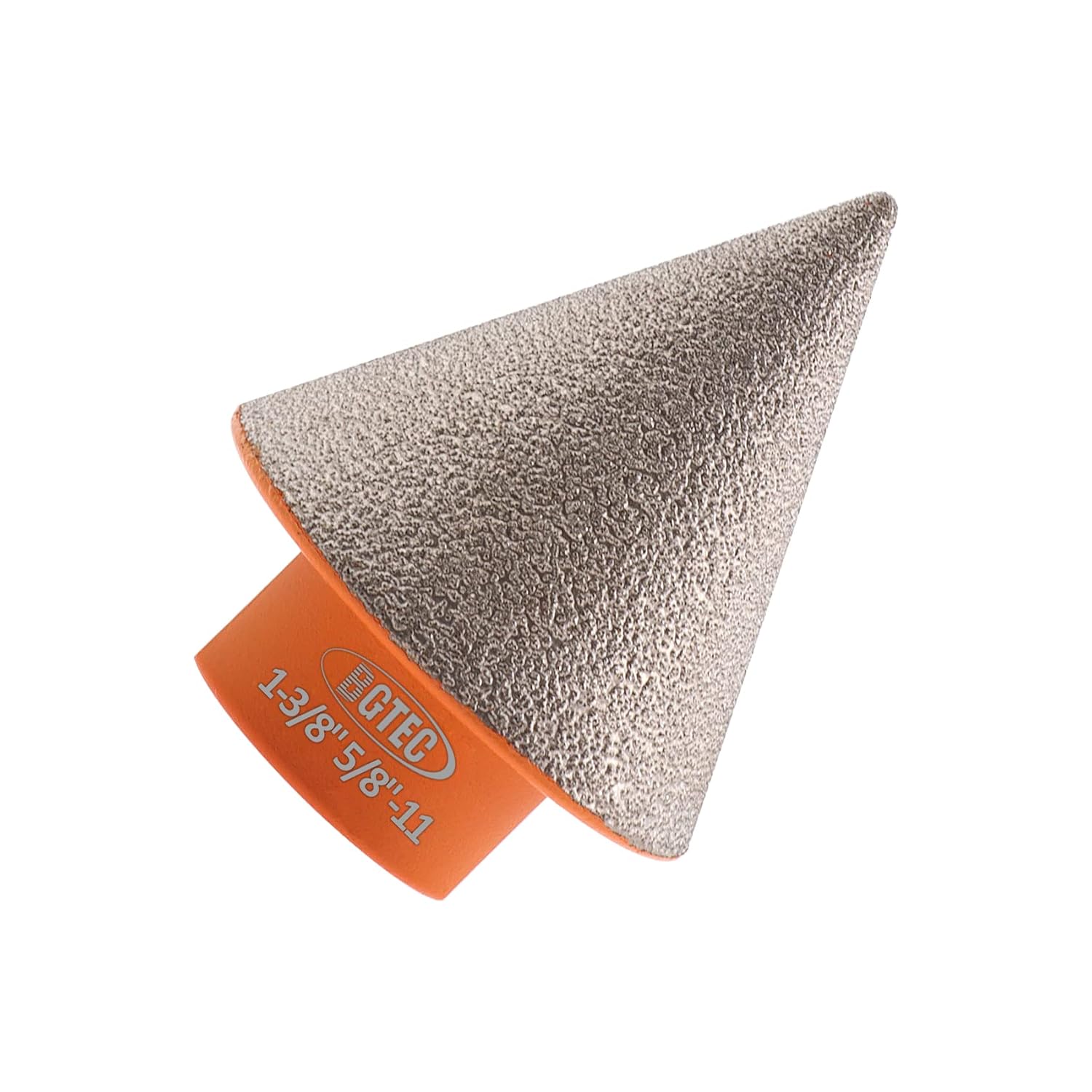 BGTEC Diamond Beveling Chamfer Bit 3"(75MM) x 5/8"-11 Thread for Existing Holes Enlarging Shaping Trimming Tile Marble Granite Ceramic Countersink Drill Bits for Angle Grinder