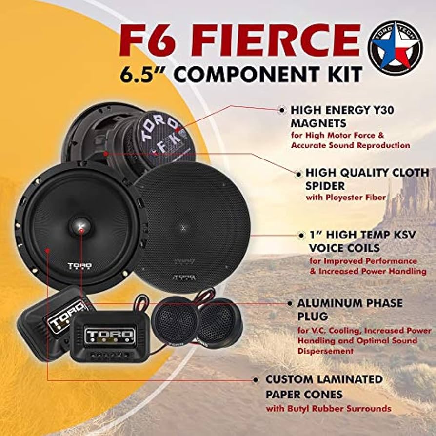 Amazon.co.jp: TORO TECH – F6K 6.5インチコンポーネントカー