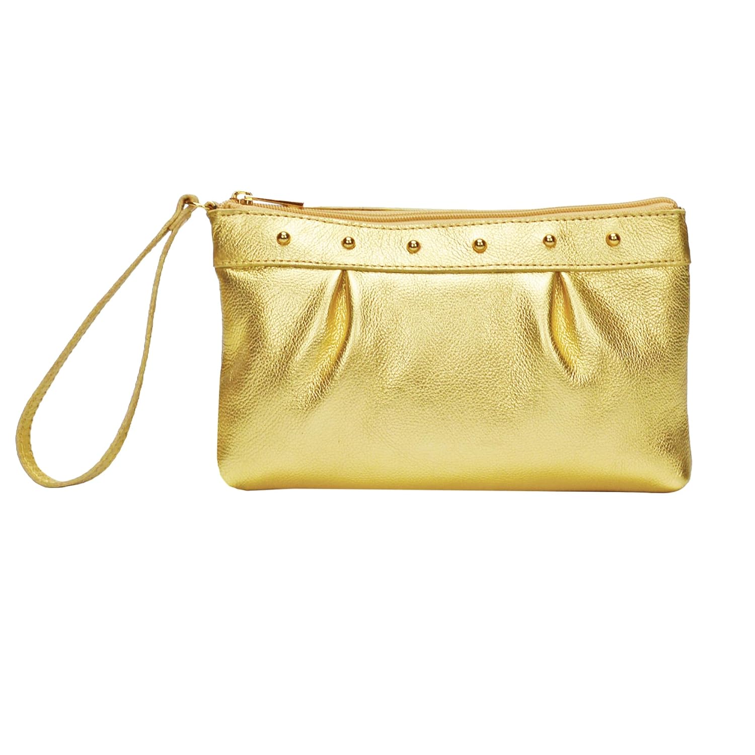 Bolsa Clutch Festa Casamento Carteira de Mão Feminina Porta Celular Couro Legítimo Macio Mole MDXP047