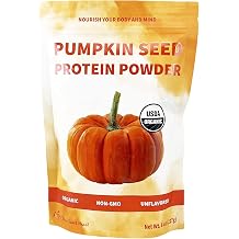 Cherie Sweet Heart Pumpkin Seed Protein Powder 8 oz, 100% Non-GMO, Dairy-Free, Keto-Friendly, Gluten-Free, Soy-Free, Plant-Based Protein