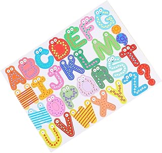 iplusmile Letter Stickers Magnetic Letters Magnets Alphabet Wooden Alphabet Magnets Refrigerator Magnets Preschool Educational Learning Toys Kids Magnets
