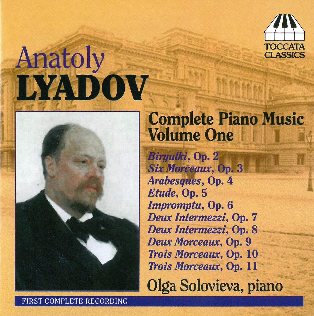 LYADOV: PIANO MUSIC VOL 1