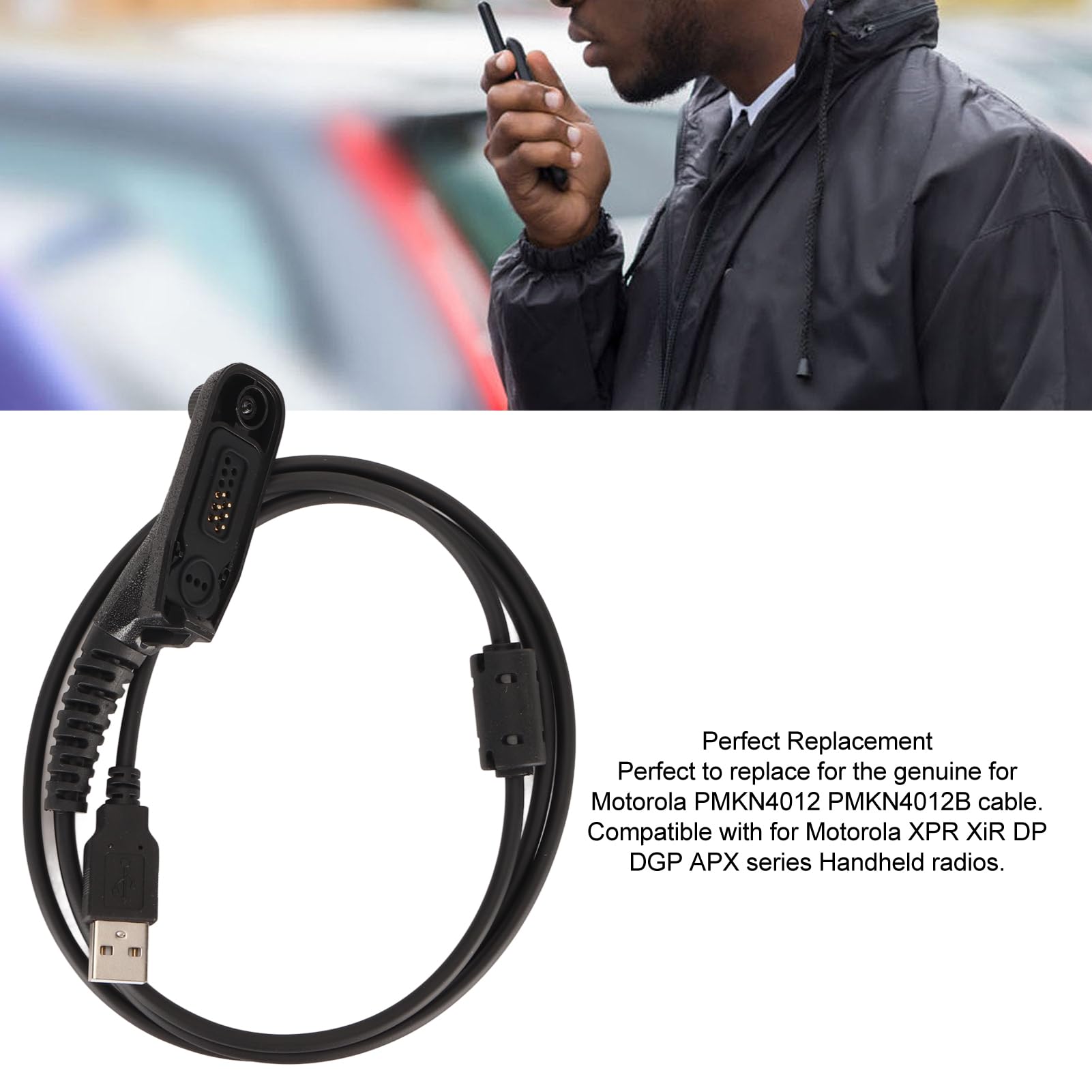 Annadue Cavo di Programmazione USB per DP4400 DP4401 DP4800 DP4801 DP4600 APX7000 APX7500 APX8000 XPR7550e XPR7550 XPR6550 XPR7350, ecc.
