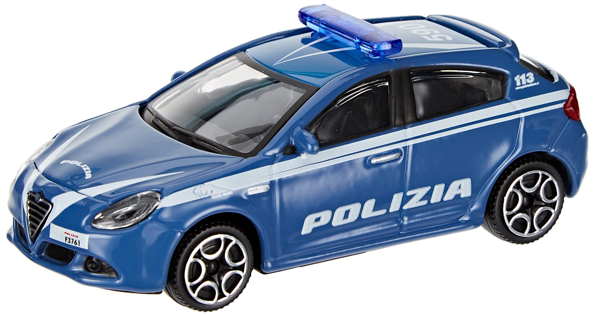 POLICE JEEP RENEGADE - BURAGO 01322 - SCALE 1/43