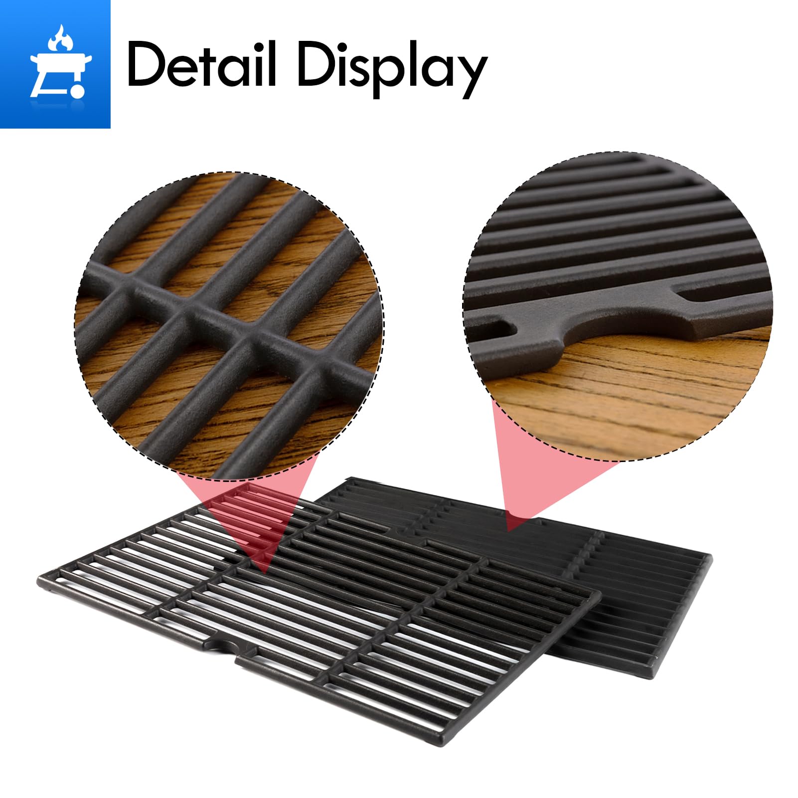 Amazon.com : Grillflame 720-0896B Grill Grates for Nexgrill