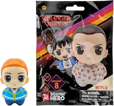YuMe Stranger Things Foam Mini Figure, 3 | Officially Licensed Netflix Merchandise, Collect All 8 Figures, Blind Bag, 3
