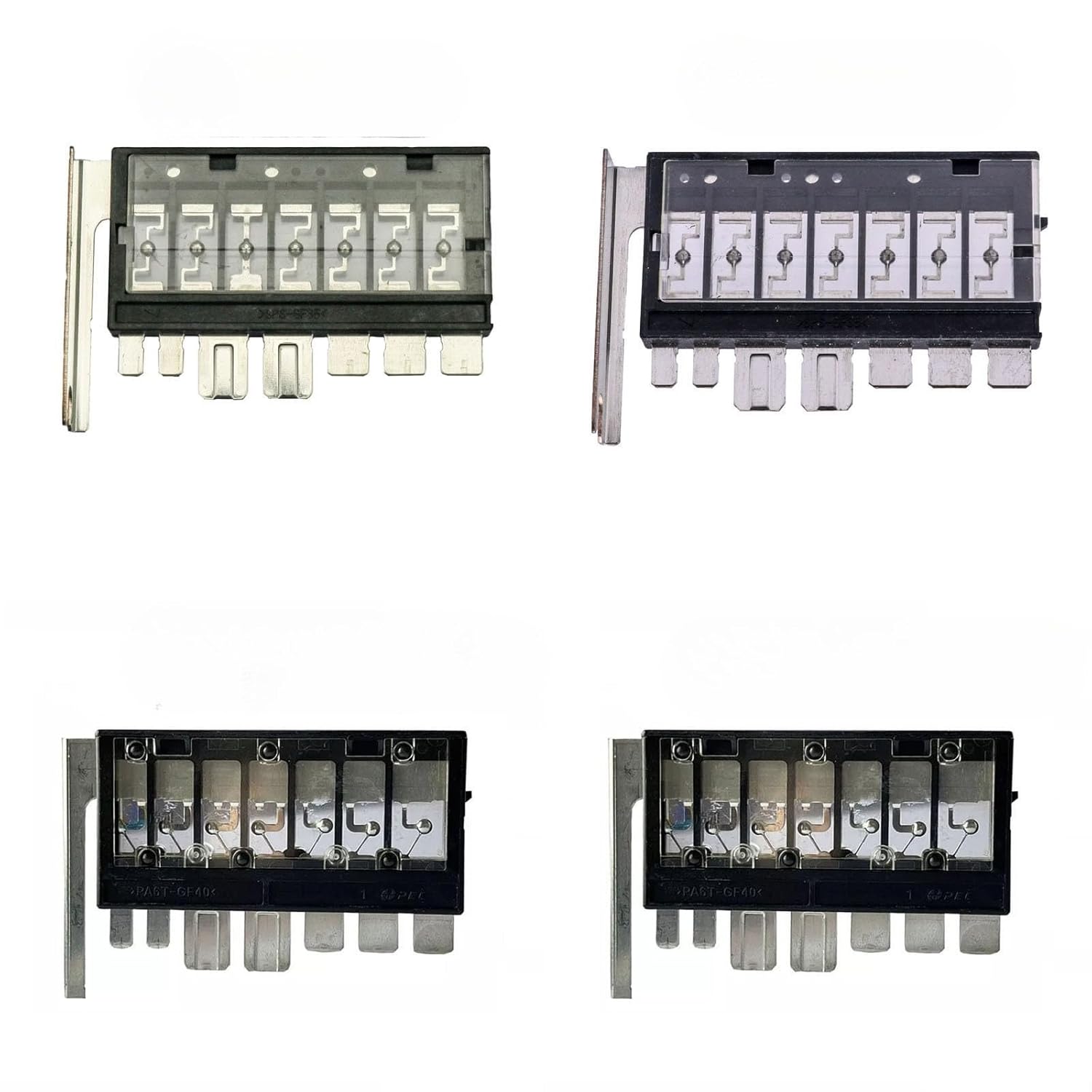 4 Pcs New Multi Fuse Block Metal Car Relay Fuse Holder for Civic 2022-23 38231T20A01 38232T20A01 38231-T20-A11