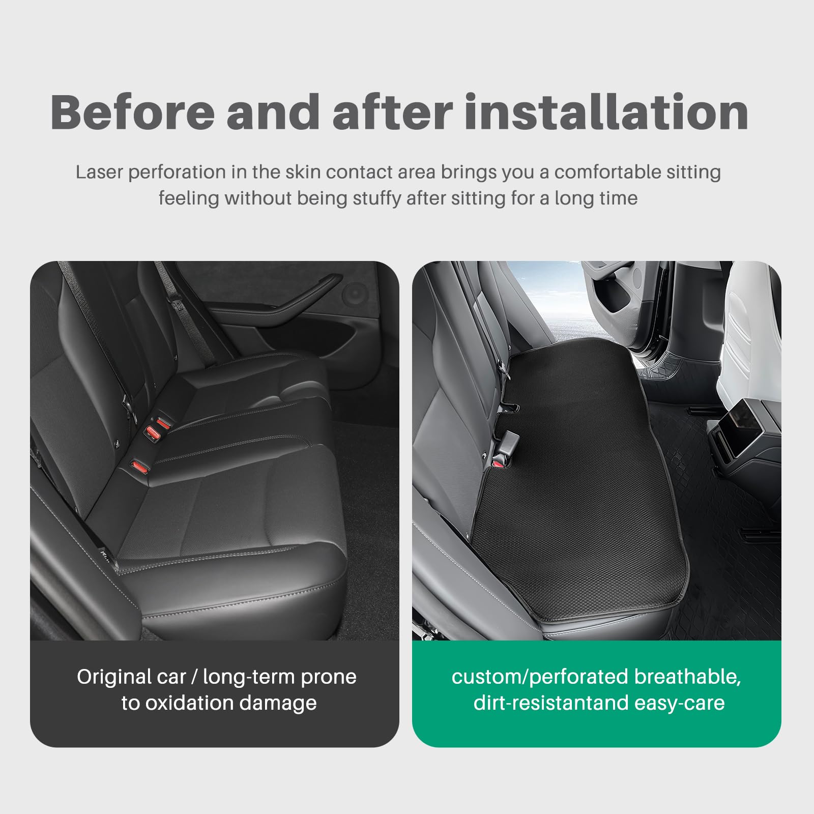 Xoenoiee Car Front & Rear Seat Covers Full Set, Pack Of 4, Horse