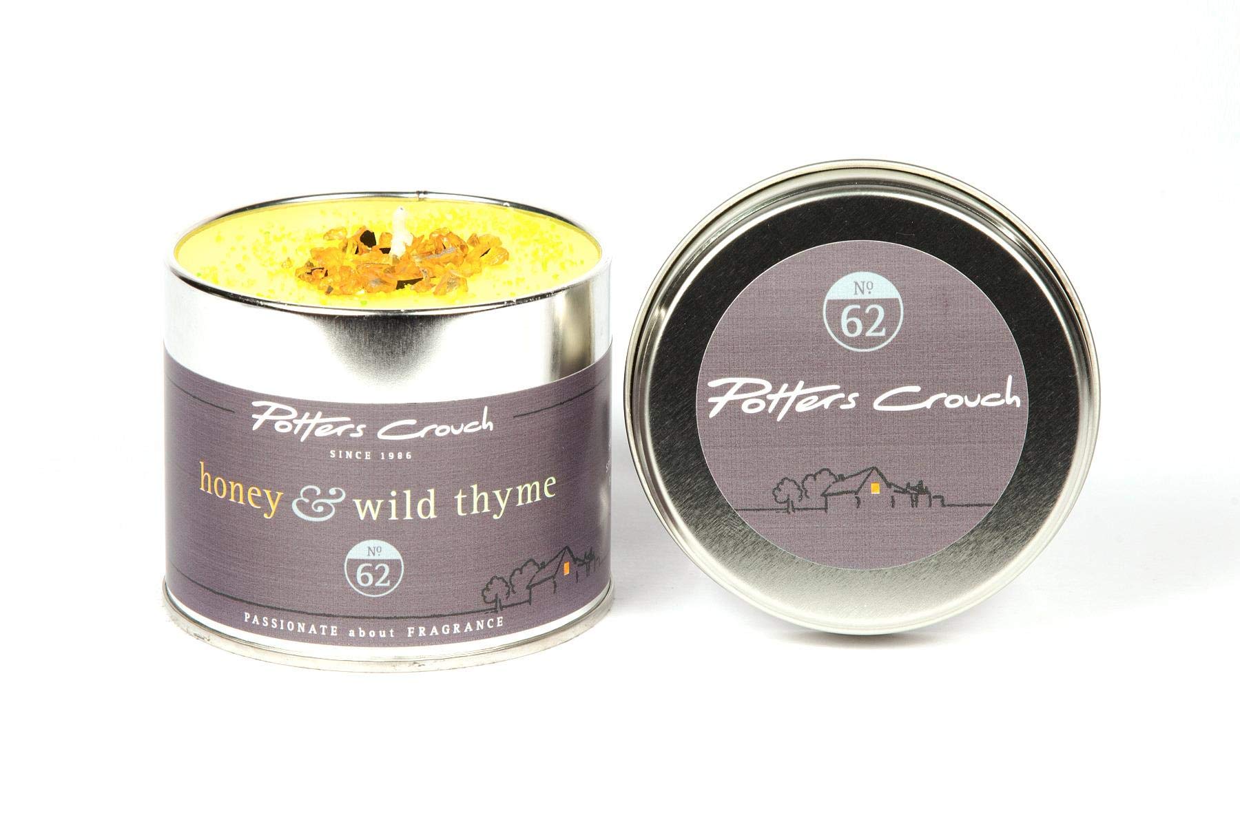 Potters Crouch - Candle Tin - Honey & Wild Thyme
