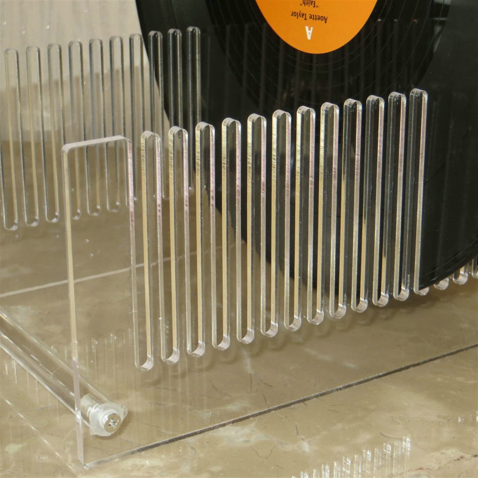 Ufficio Portaoggetti for dischi in vinile Espositore for in acrilico Scaffale porta dischi