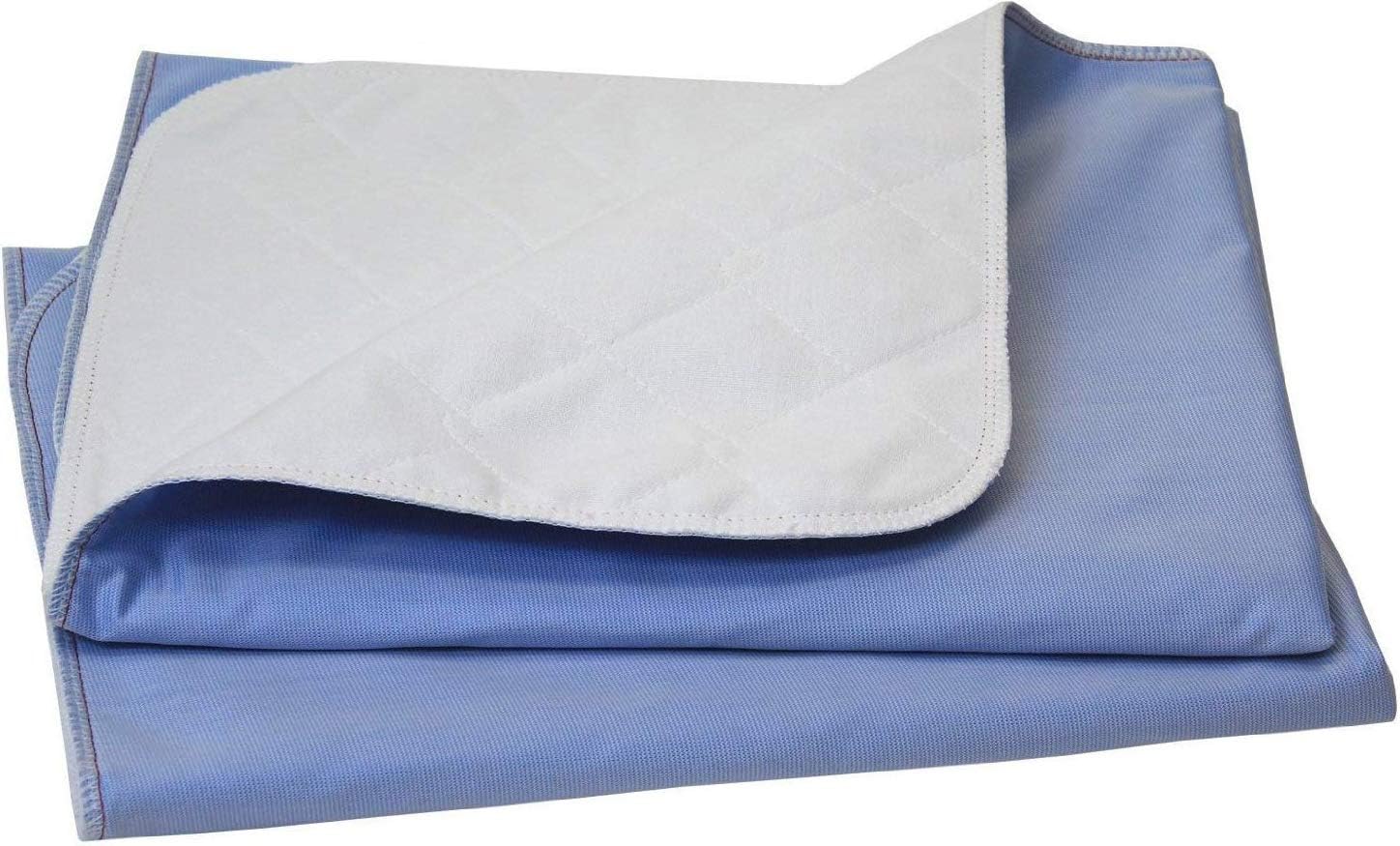80 x 36 inches Big Size Washable Bed Pad / 3XL Incontinence Underpad - Mattress Protector - Blue