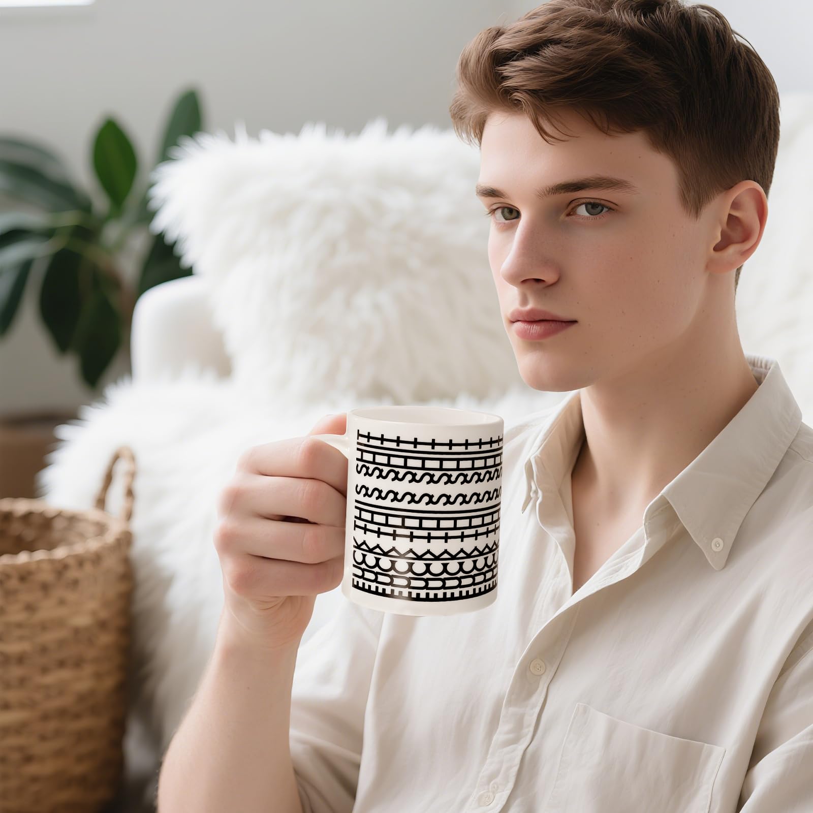 Birthday Gifts for Women，Funny Gag Gifts for Men, Hidden Message Ceramic Coffee Mug, White Elephant Gifts, Unique Office Prank Gag Gifts for Coworkers Coffee Lover