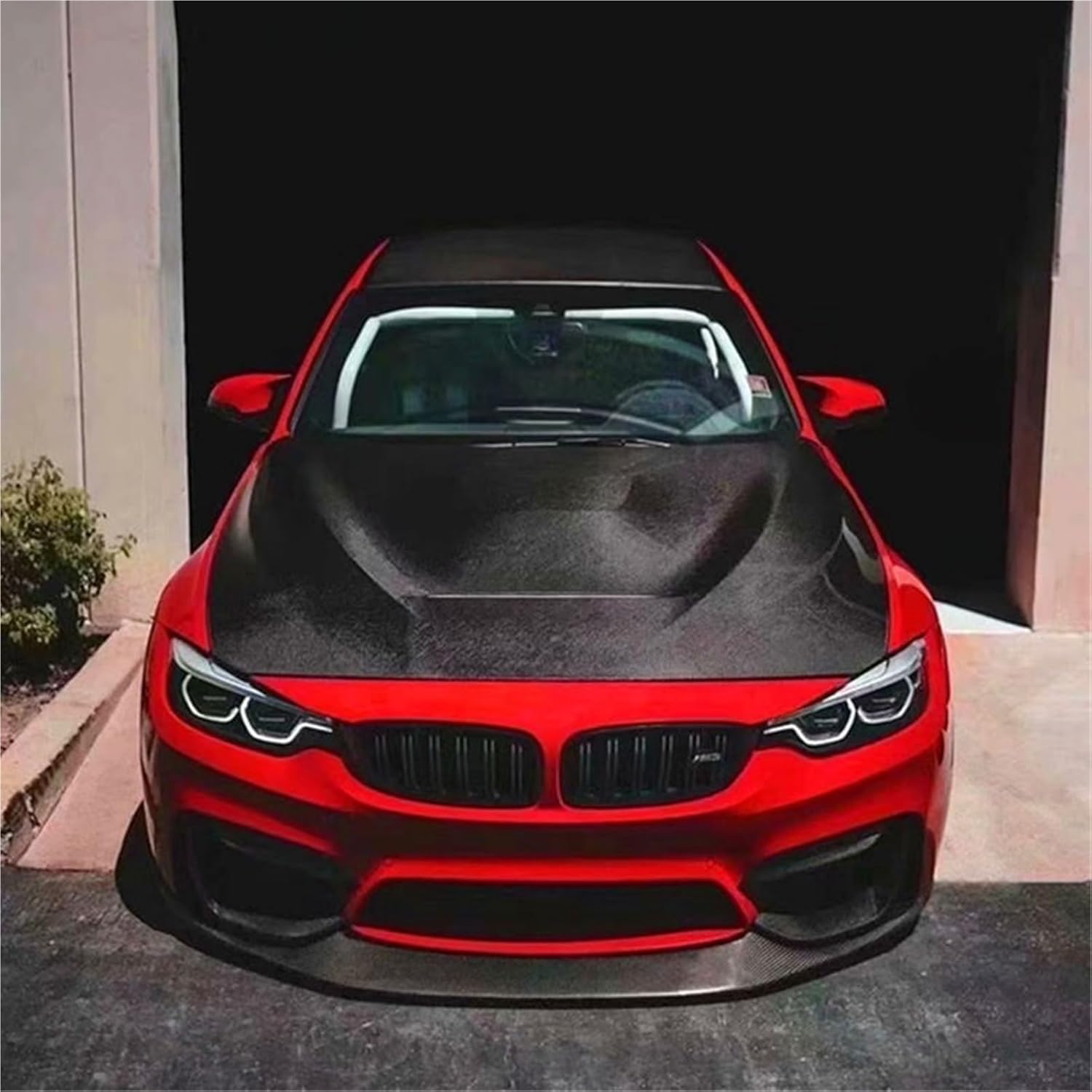 GTS Style Carbon Fiber Engine Hood Bonnet Compatible for BMW M2 M3 M4 F82 F83 F80 CS，Professional Car Tuning and Upgrade