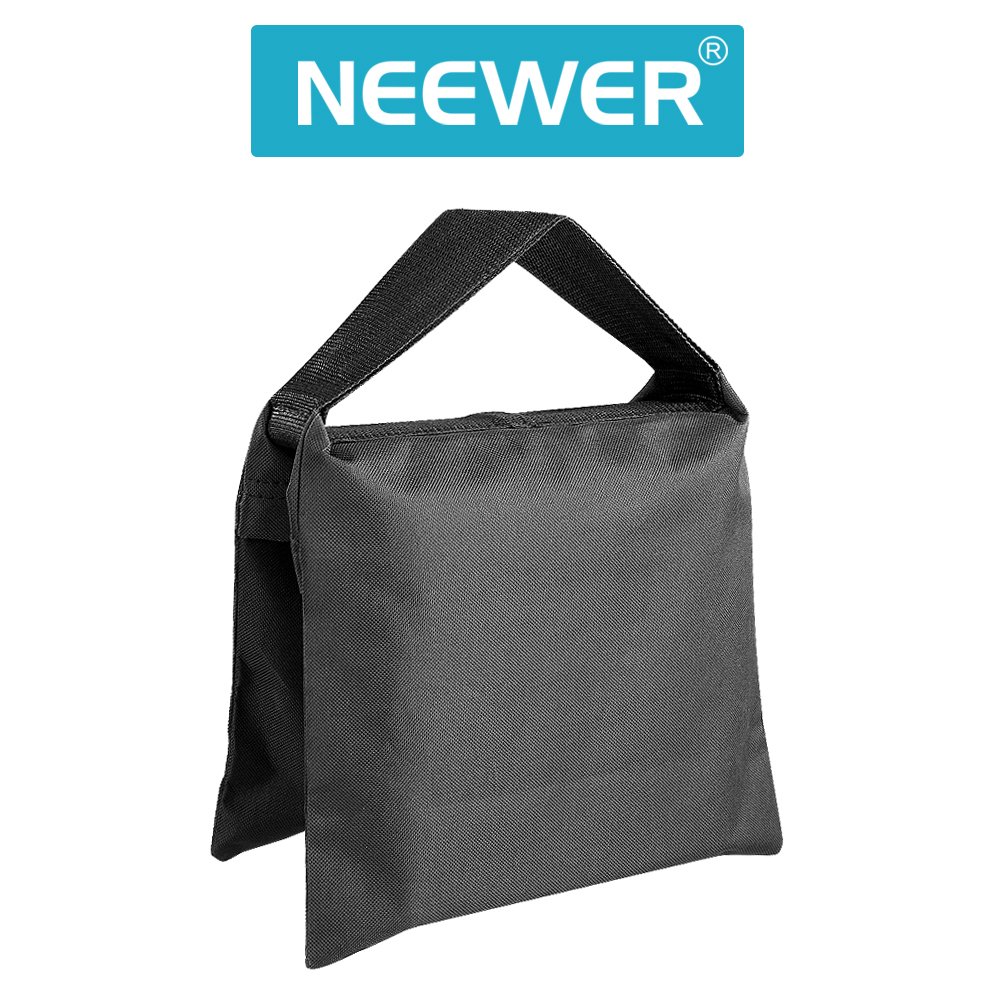 Image secondaire de Neewer® Lot de 6 Sacs à Sable pour l’ancrage de trépied Photo ou Pieds d’éclairage au Sol, pour Studio Photo, Tournage de vidéos