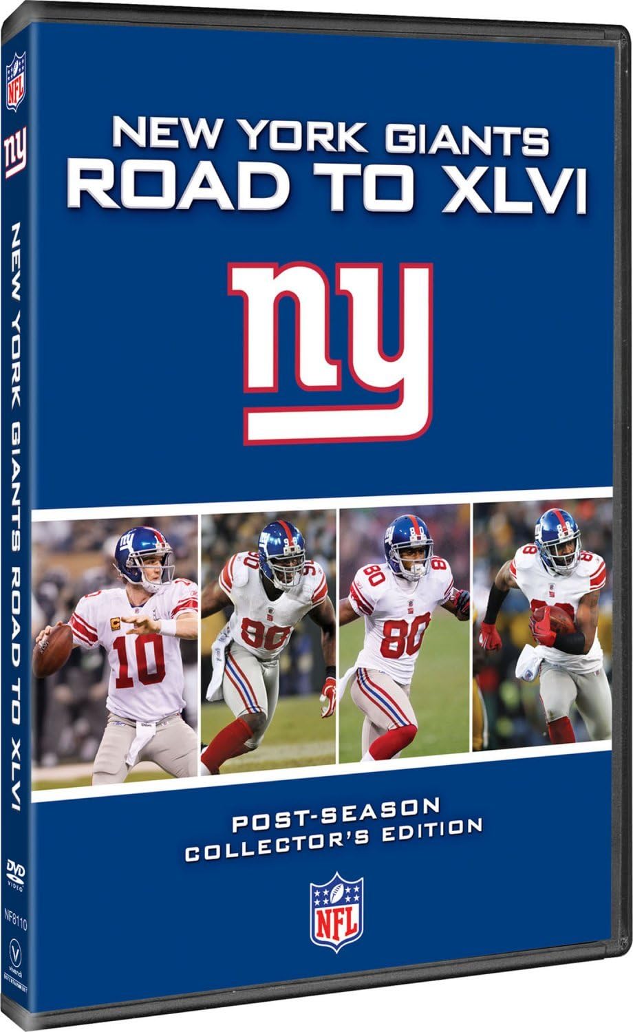 NEW YORK GIANTS ROAD TO XLVI DVD