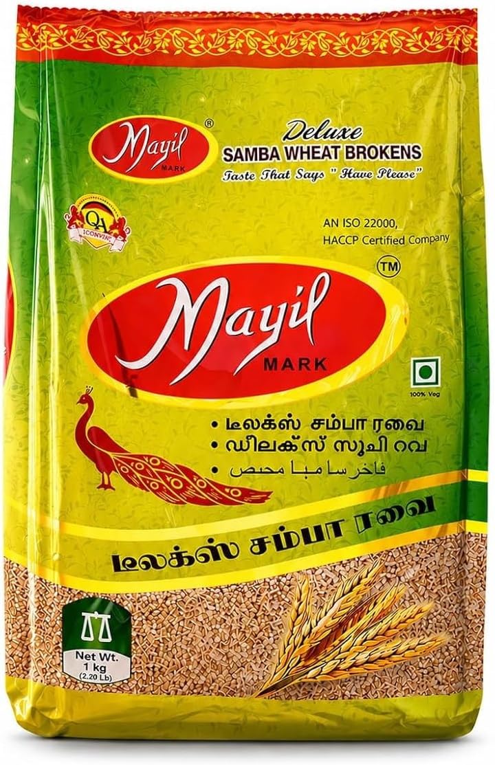 Mayil Mark Deluxe Samba Wheat Brokens, 1 kg