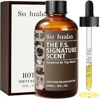 SU JUABA Hotel Fragrance Oil Dupe for Diffusers & Candle Making | Inspired by Four Seasons Hotel, Fresh Scent for Ultrasonic or Waterless Diffusers, for Home, Office & Car - 30ml / 1 Fl Oz