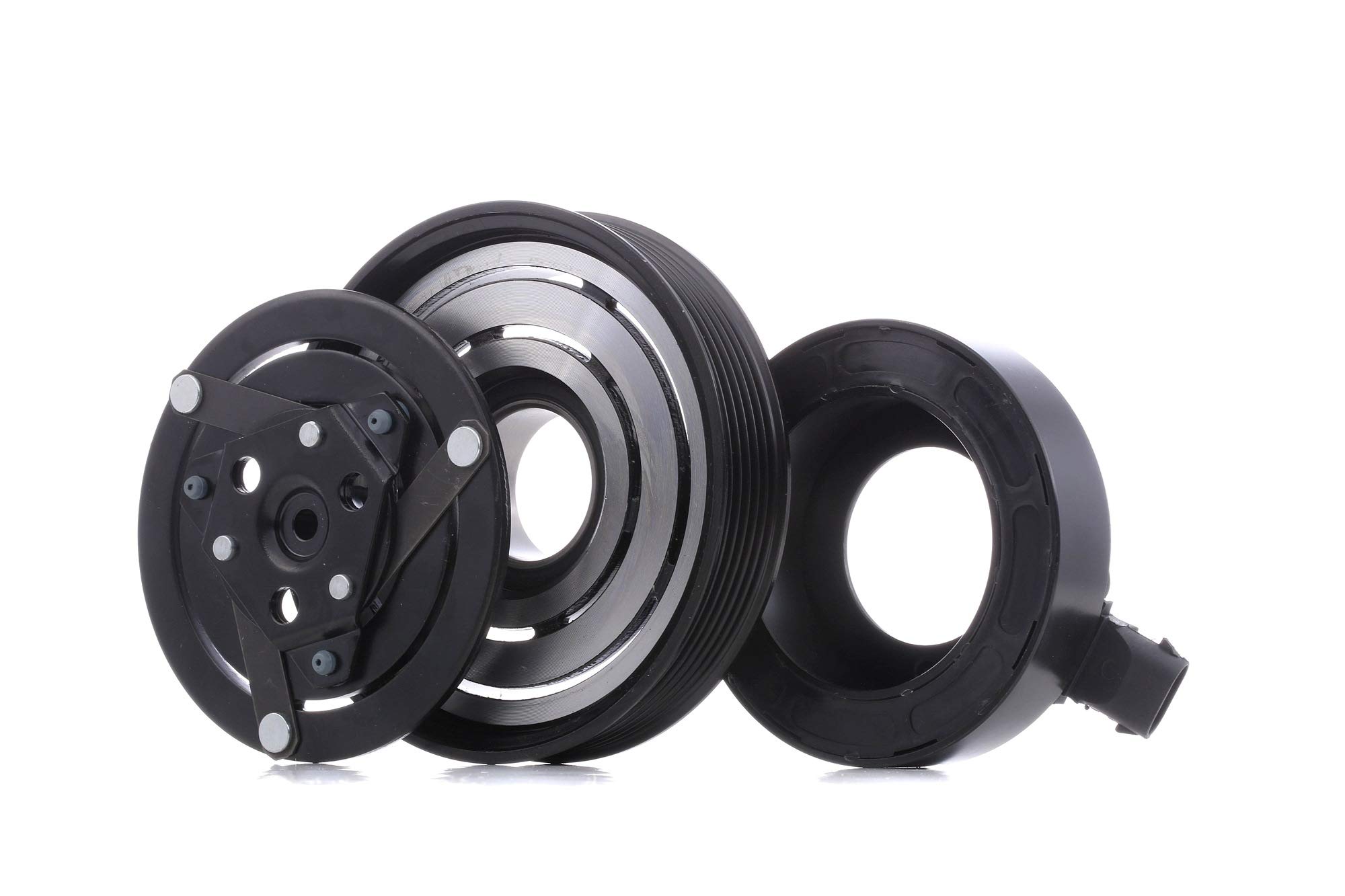 RIDEX 1236M0011 Acoplamiento magnético compresor del aire acondicionado Compatible con NISSAN Qashqai/Qashqai +2 I J10, NJ10
