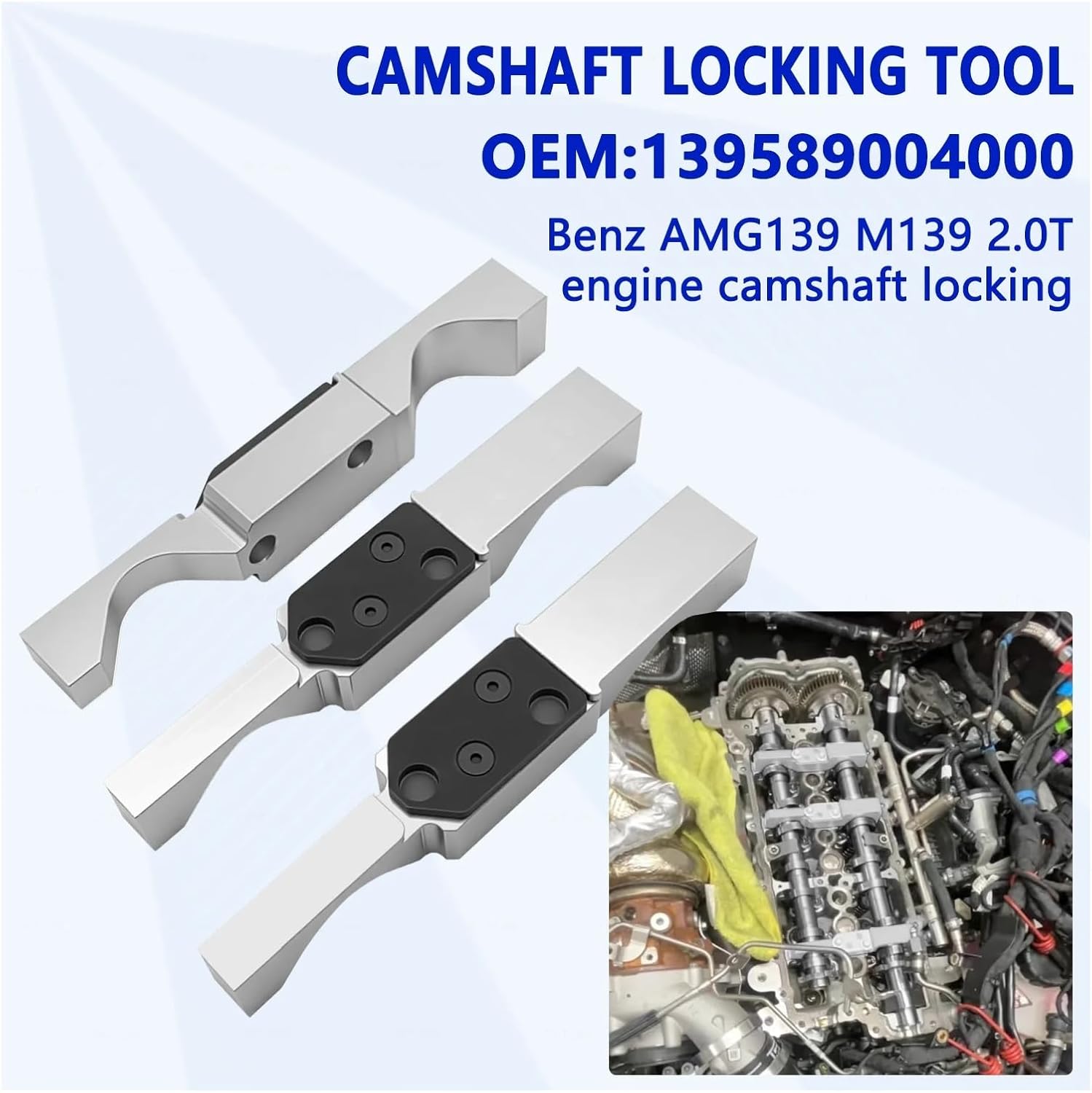 Engine Engine Camshaft Sprocket Timing Tool Compatible With Mercedes AMG A45 A45S M139 2.0T M139139 589 00 40 04