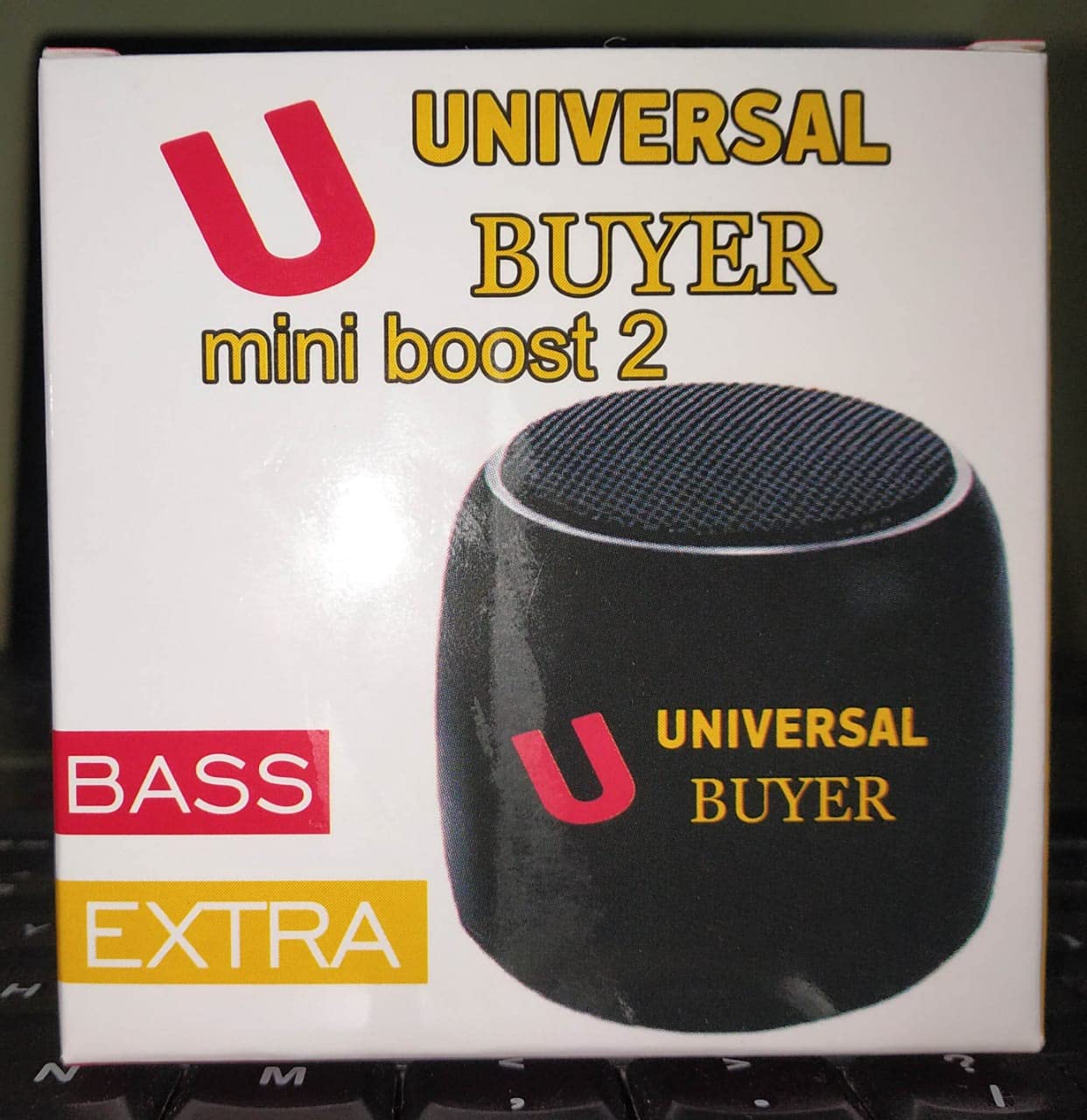 Super Mini Ultra Mini Boost Wireless Portable Bluetooth Speaker Built-in Mic High Bass Selfie Remote Control Button Low Harmonic Distortion for Android, iPhone, Ipad Diwali Gift