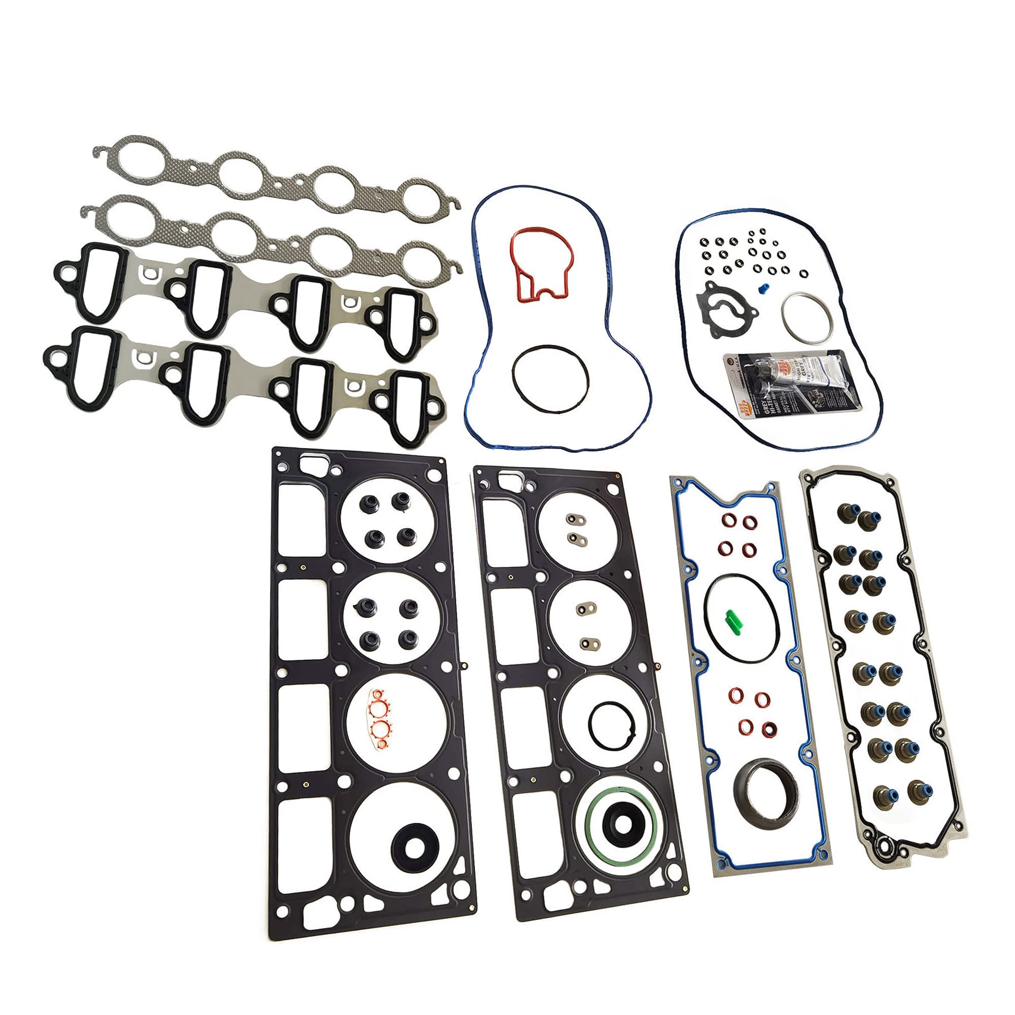 PartsFlow MLS Engine Cylinder Head Gasket Set For LQ4 LQ9 LS2 Chevrolet GMC Saab HS54332