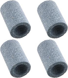 E-outstanding Round Dart Sharpener 4PCS 1.6x2.5cm Sharpening Stones for Steel Tip Point Darts Dart Grinder