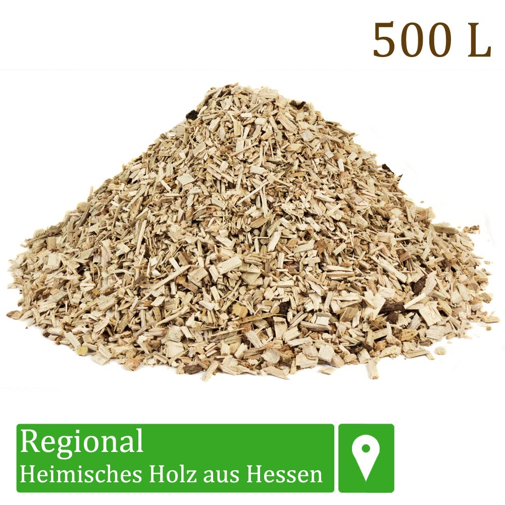 Gruba glebogryzarka do pieca, ściółka z kory do ogrodu, podwyższona grządka, podściółka, kotła drewniane, gruba, dekoracyjna osłona 100-500 l, flameup, ilość: 500 l