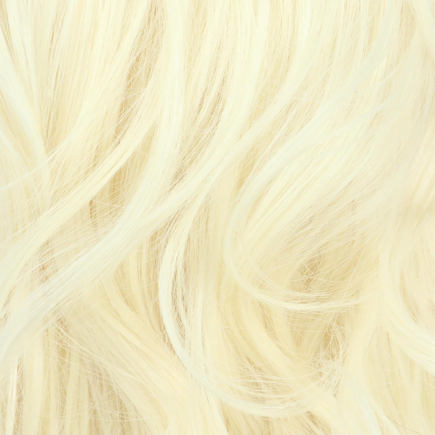 yuehong Adult Long Blonde Curly Women Big Bouffant Wig Beehive 60s 70s Cosplay Costume Wig Resistant Synthetic Fibers Fluffy Durable Soft Hair