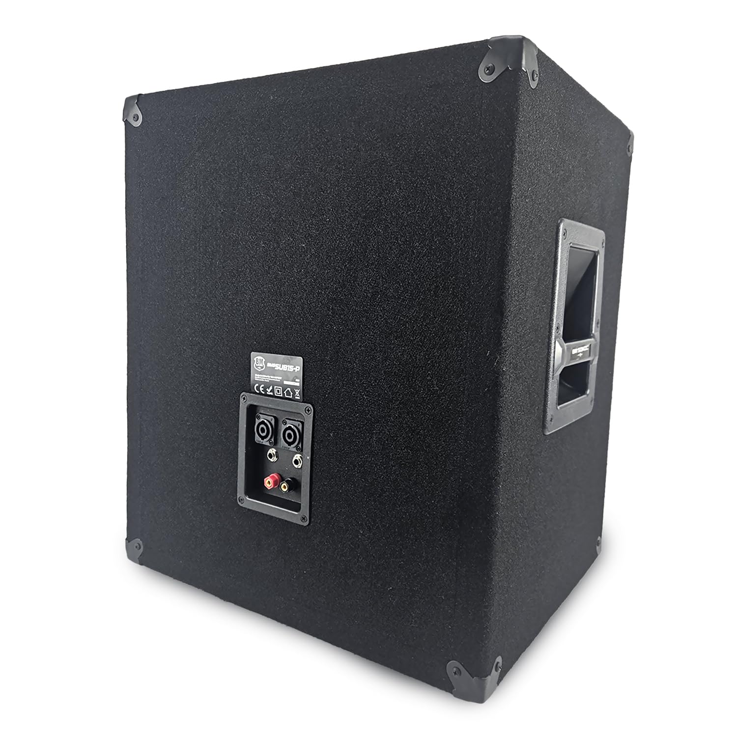 Bmsonic BMS-SUB15-P Caisson de Basse SUB Sono 15" Passif 800W Max 38cm Boomer Speakon Jack 6,3 mm LED