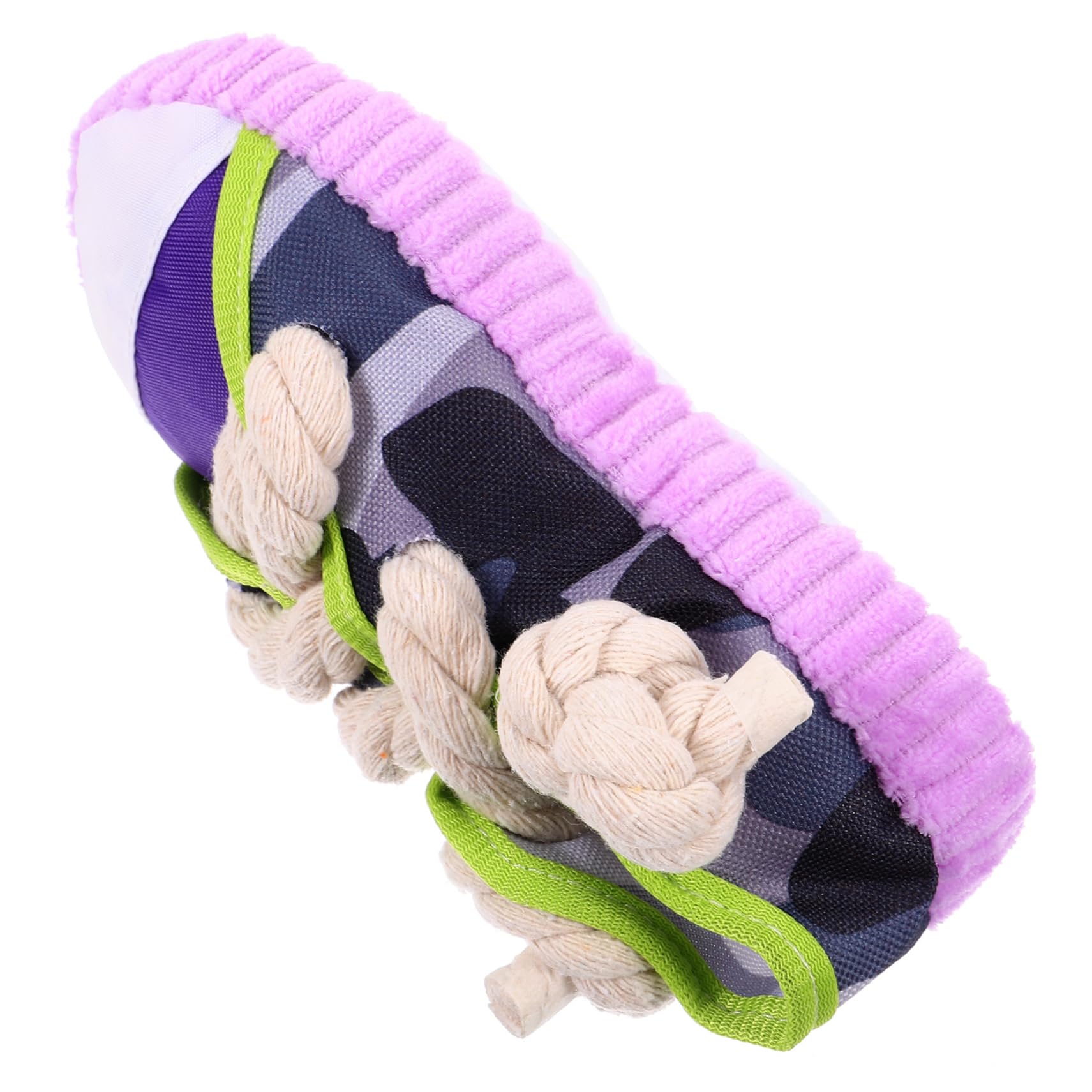 BESPORTBLE Giocattolo Resistente al Morso e Squeaky per Cani Corda di Cotone a Forma di Scarpa per Cuccioli e Cani di Taglia Media e Grande