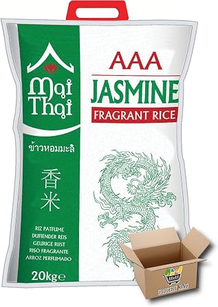 Mai Thai AAA Jasmine Fragrant Rice 10-20kg Grocery King 20 KG