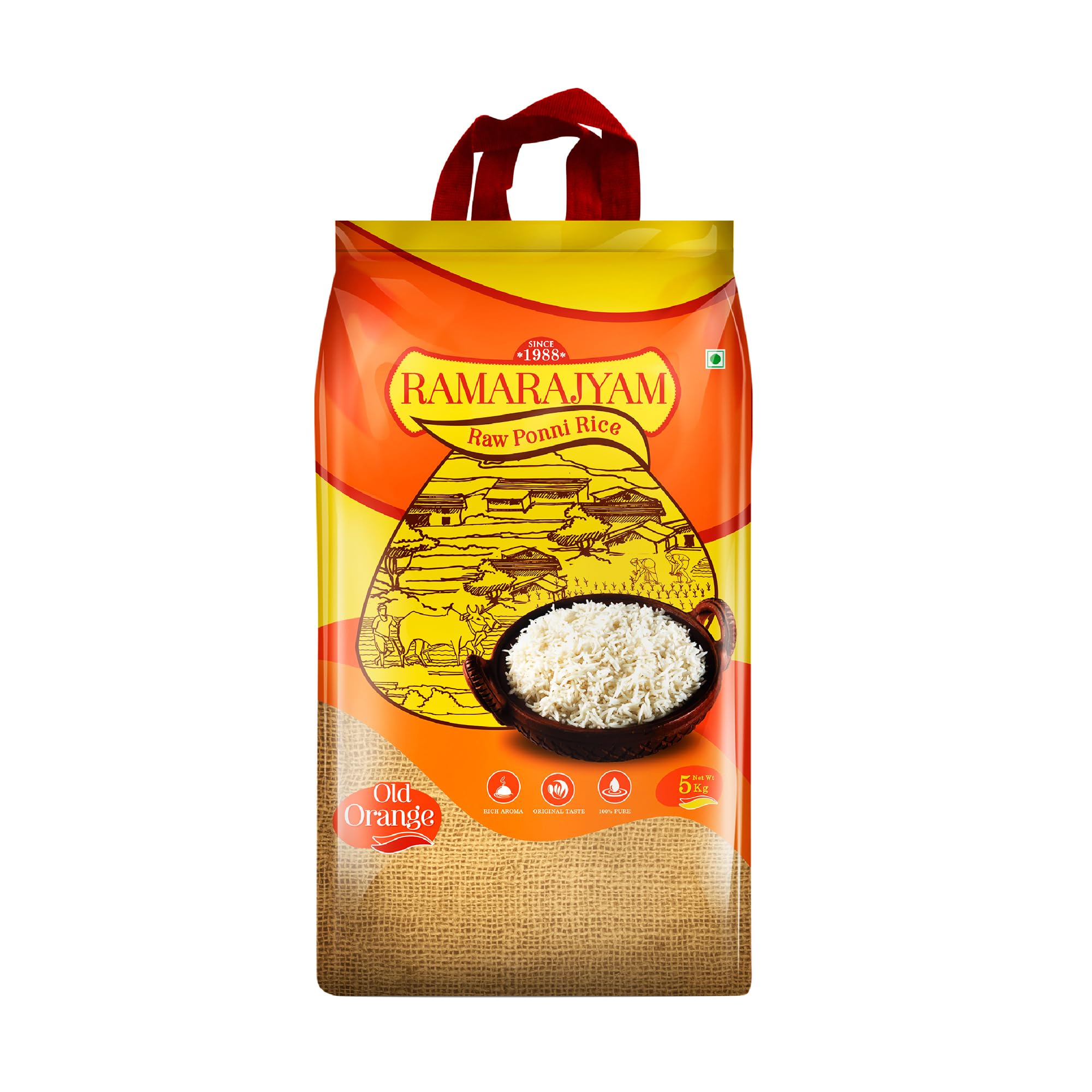 Raw Ponni/Sona Masoori Rice 5 Kg (B0D8SV44ML) Amazon Price History, Amazon Price Tracker