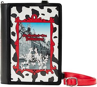 Loungefly 101 Dalmatians Book Convertible Crossbody Bag