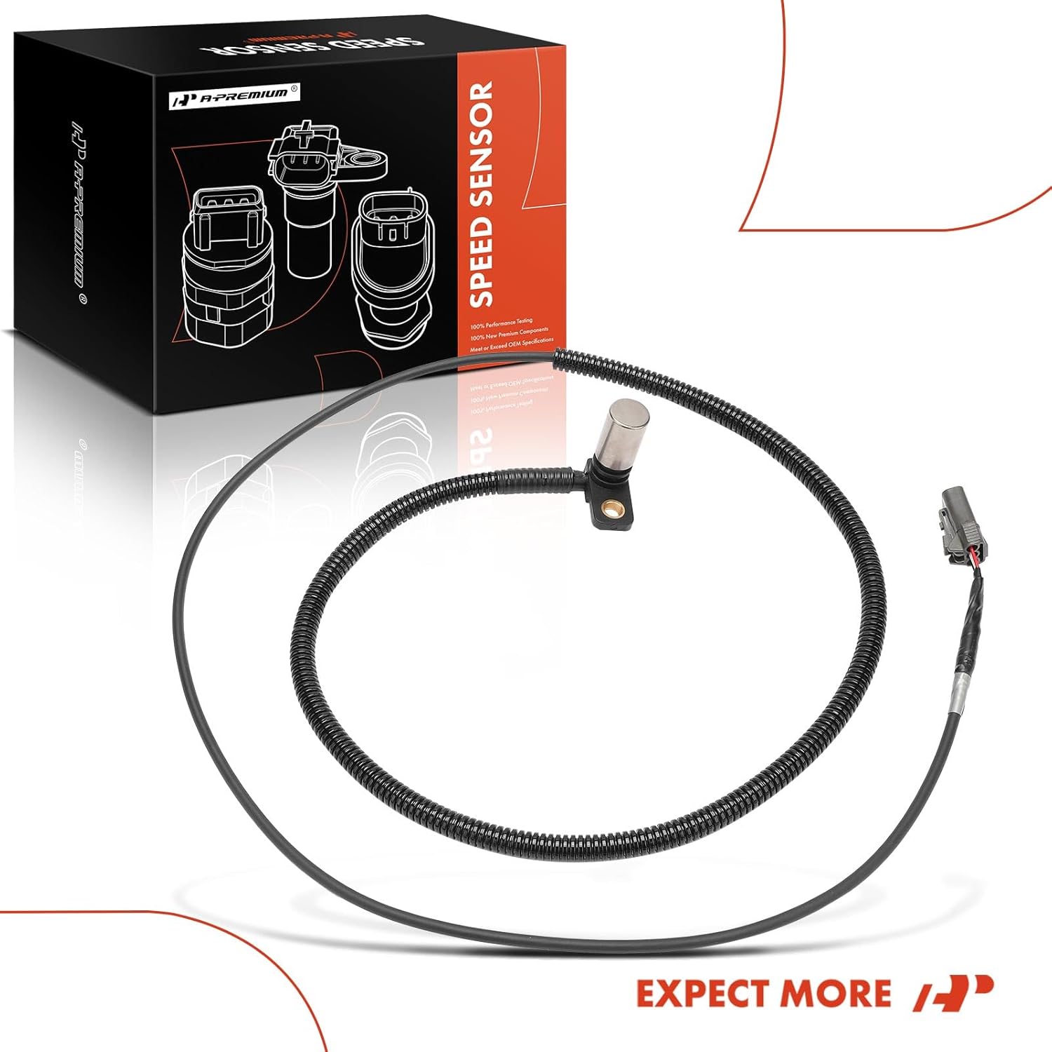 A-Premium Transmission Speed Sensor Input for Nissan Xterra 2000 2001 2002 2003 2004, 2.4L 3.3L, RWD