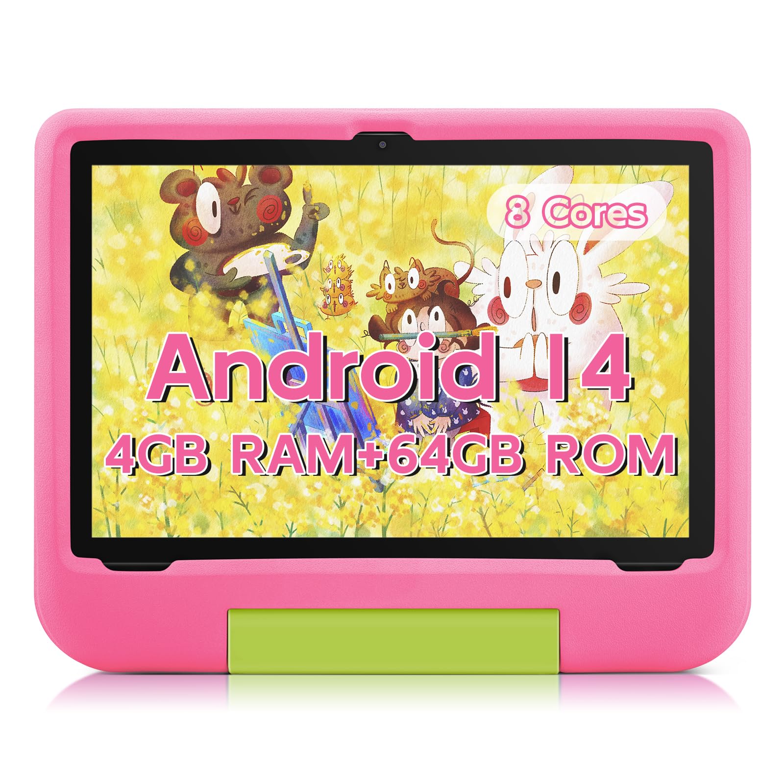 Kids Tablet - Android 14 10" Kids Tablet, Octa-Core 4 + 64GB Expandable, IPS HD 1280x800 Kids Tablet, WiFi 6, Dual Camera, GMS, Parental Control Mode, Kids Content-image-15