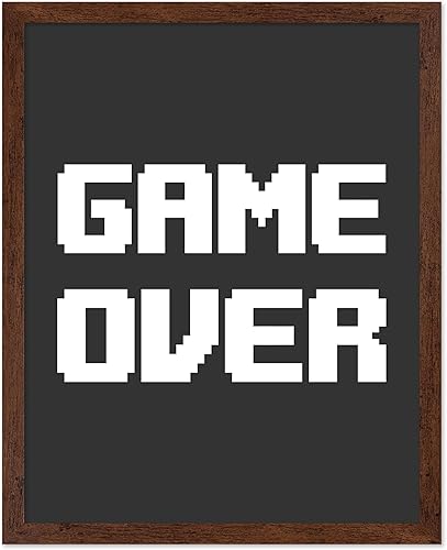 Miniatura 12 de Poster Master Póster para videojuegos de 6 piezas, diseño de consola retro, decoración colorida de sala de juegos o habitación de niño adolescente,