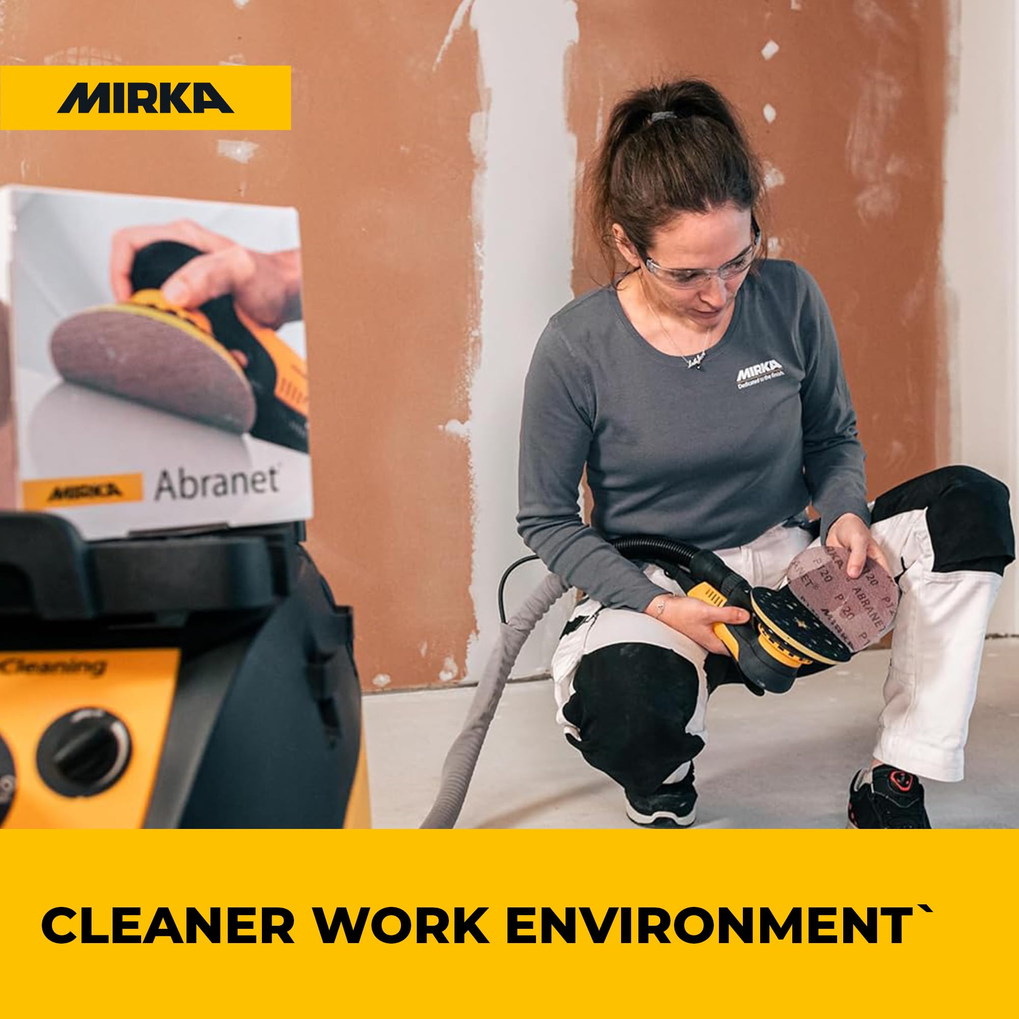 Mirka Abranet Sanding Discs - 35 Pack -5