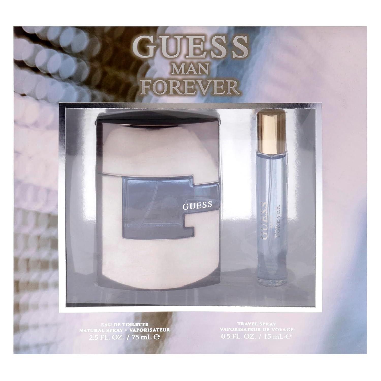 Guess Forever by Guess for Men - 2 Pc Gift Set 2.5oz EDT Spray, 0.5oz EDT Spray