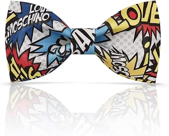 Fun Bow Ties for Men Original Design Print Funny Patterned Pre-Tied Particular Fantasy Theme Motif Bowties for Party