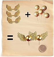 Vista 4 de 10 PCS Wizard Party Supplies - Wizard Cake Topper & Decoration - Birthday Party Favors